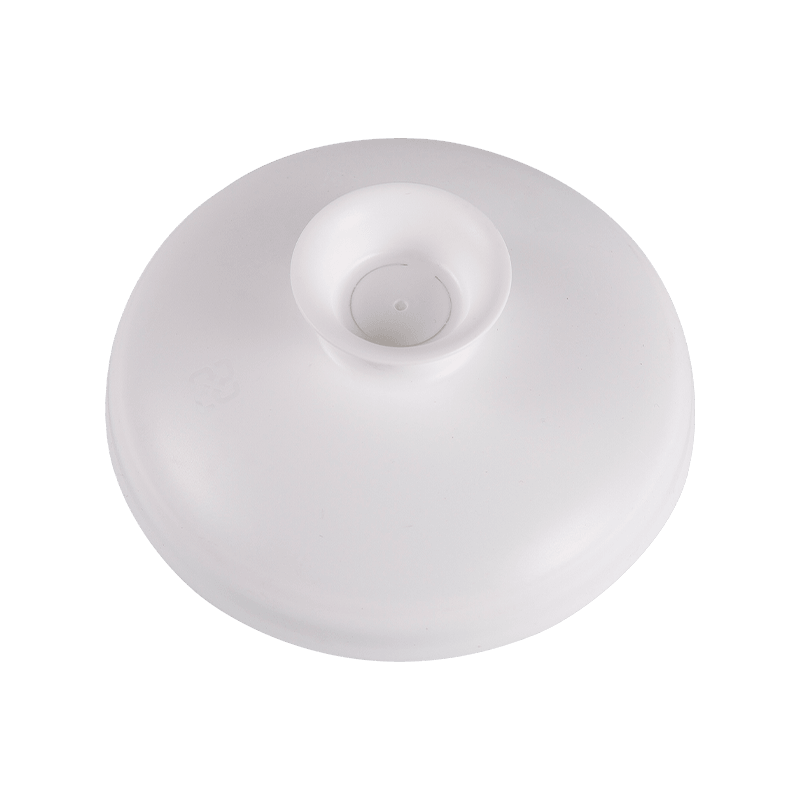 Copertura a cupola in plastica PP monouso per bevande fredde da asporto con O-Hole